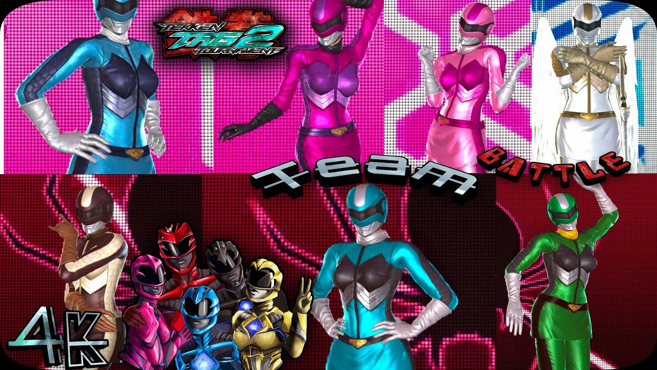 Team Battle | Female Power Ranger | Ultra Hard UHD 4K 60 FPS