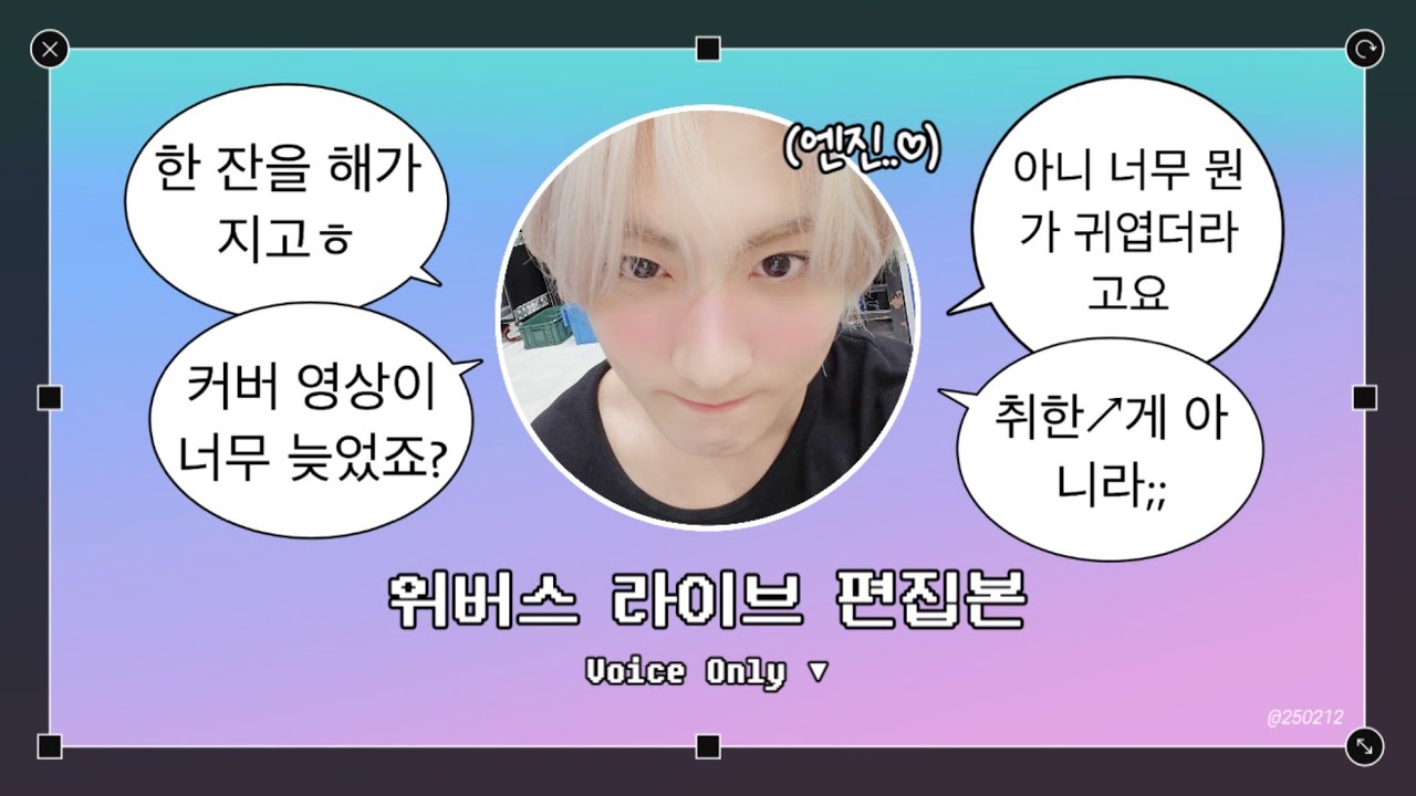 [엔하이픈/정원] 안 취했어요 뭘 취해 안 취했어요 (풀자막/편집) @250212