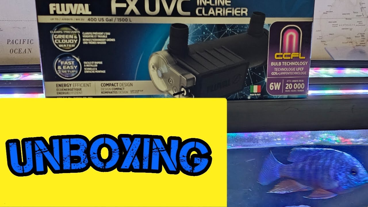 UNBOXING of the Fluval FX UVC