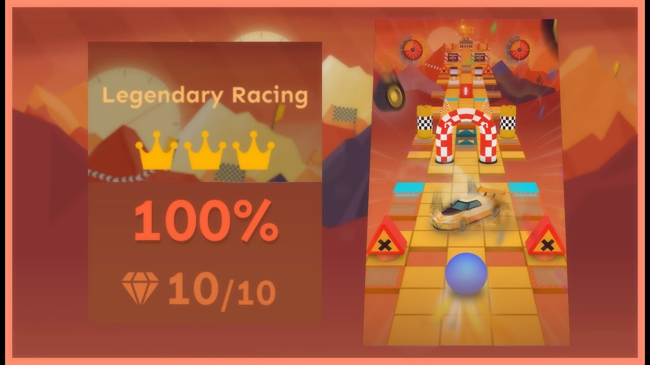 「Rolling Sky」Legendary Racing v1.1「Main Level 79」| ★★★★