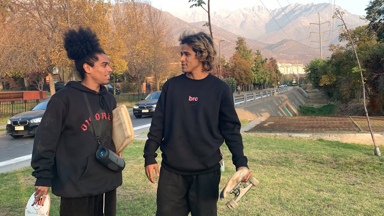 Rolê de Skate no Chile com amigos da Argentina, Peru e Brasil-🇵🇪 🇨🇱 🇧🇷 🇦🇷