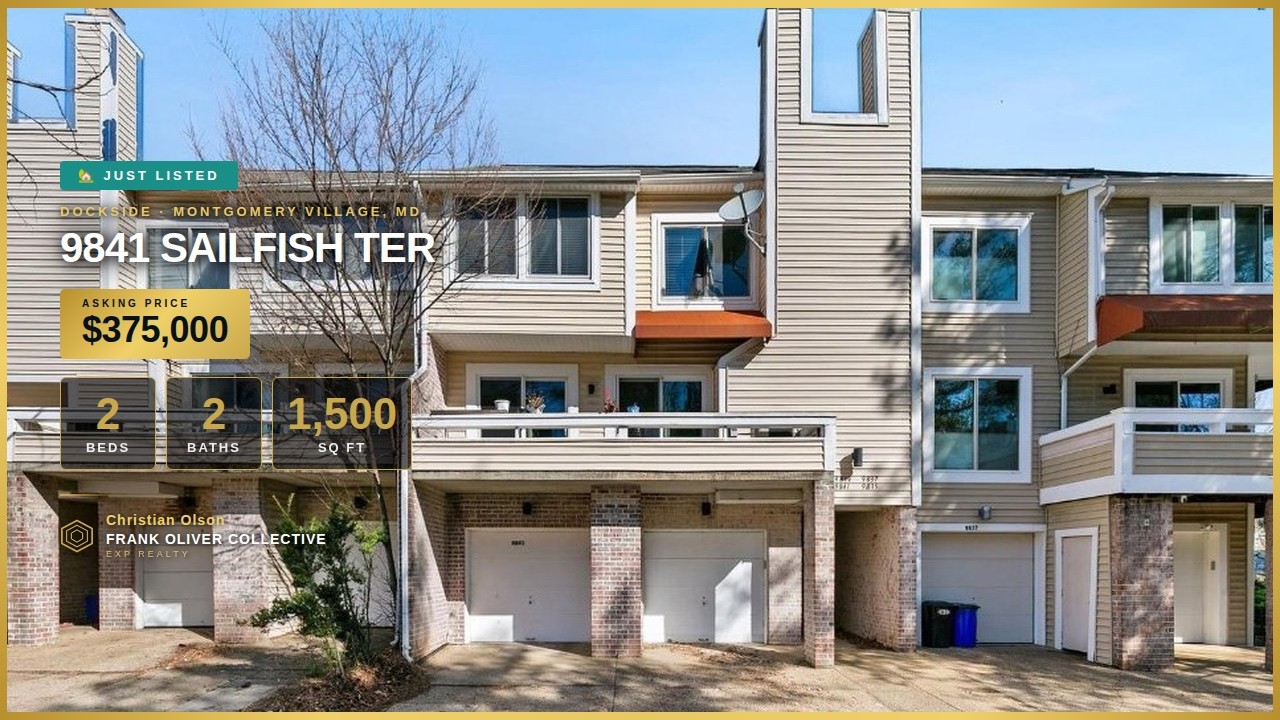 9841 Sailfish Terrace, Montgomery Village, MD 20886