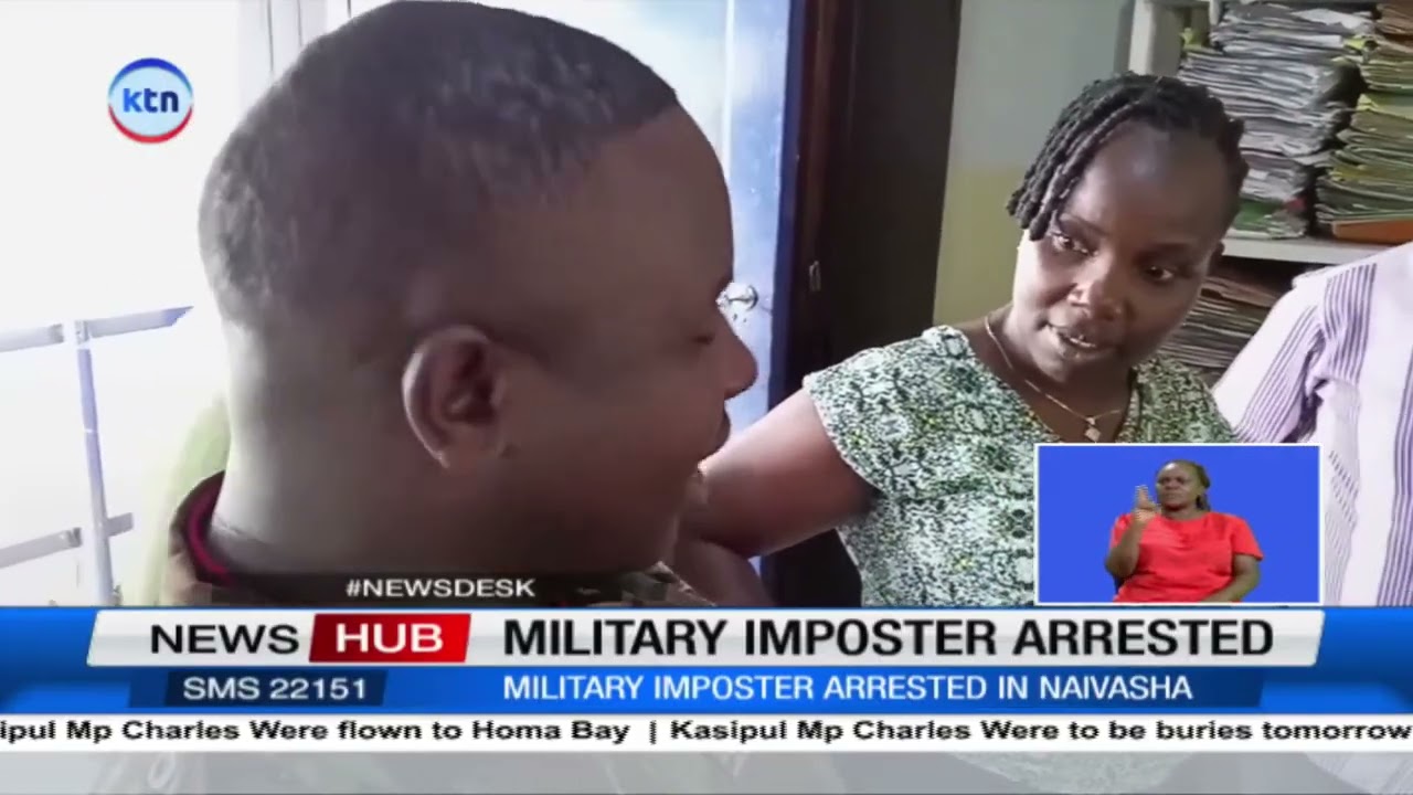 Military imposter arrested in Naivasha