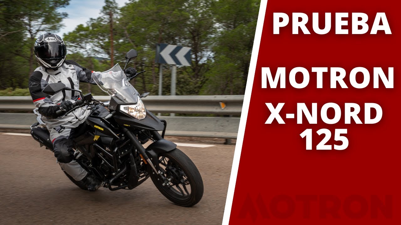 Prueba Motron X-Nord 125 | Test Review en Español | Opiniones