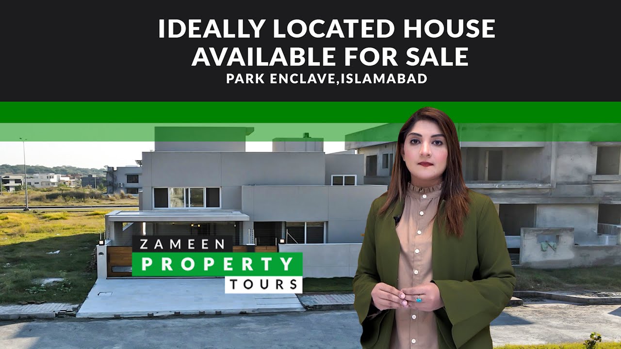 Zameen Property Tours - Brand New Beautiful House For Sale In Park Enclave Islamabad