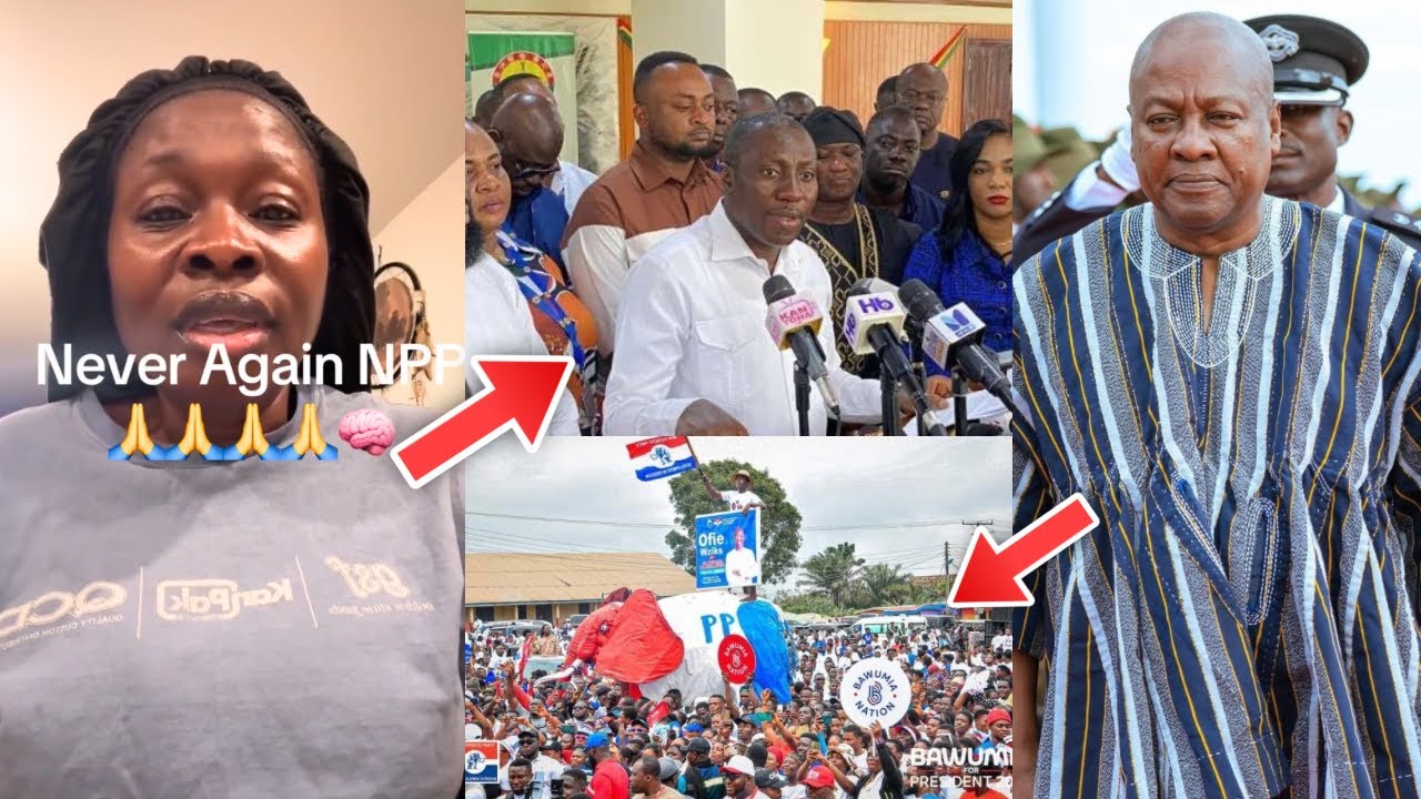 Never Again NPP🤣. We have to cancel them from Ghana. Ghanaian woman Abroad Fires NPP and praise JM