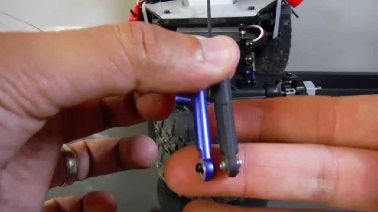 RC Vaterra Slickrock Front Steering Link Upgrade