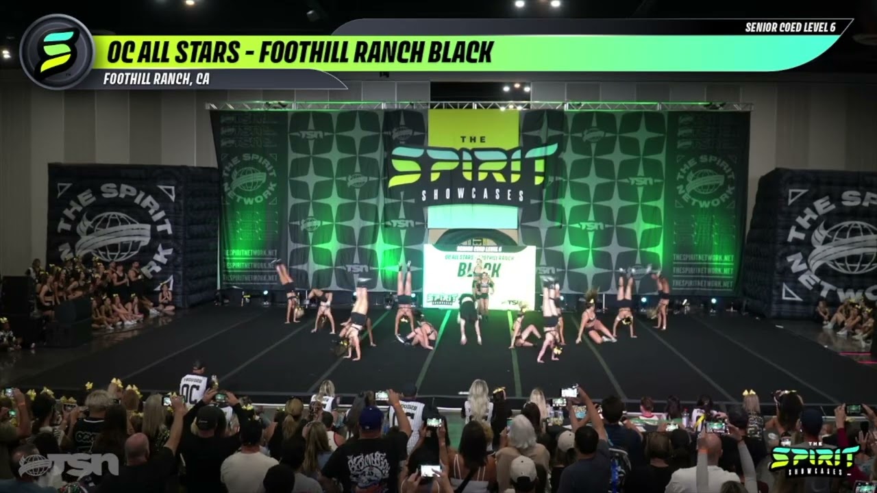 OC All Stars Foothill Ranch Black | Spirit Showcase Ontario 2025