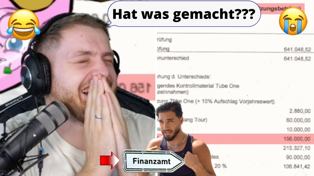 APORED hat dem Finanzamt verheimlicht, dass er YouTuber ist?😭👀😂