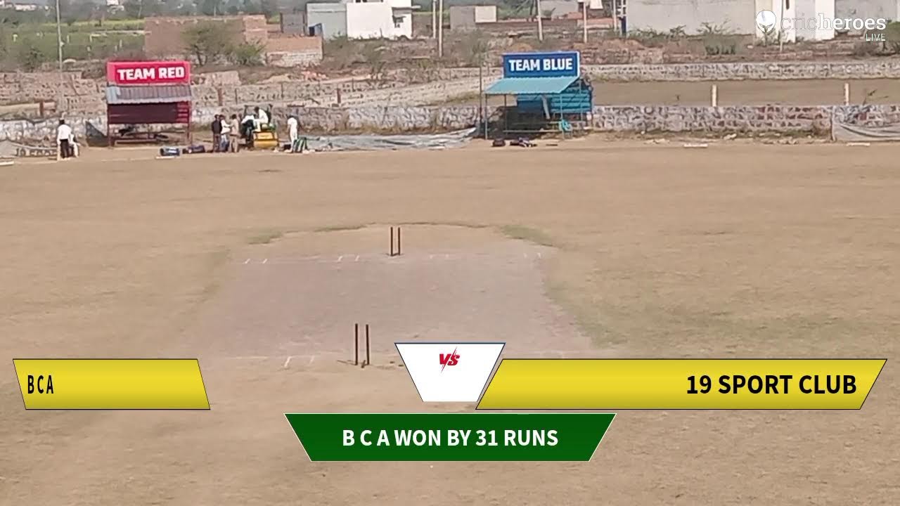 B C A vs 19 SPORT CLUB live cricket match | New Year Open Cup 2026 live - 19 SPORT CRICKET GROUND B