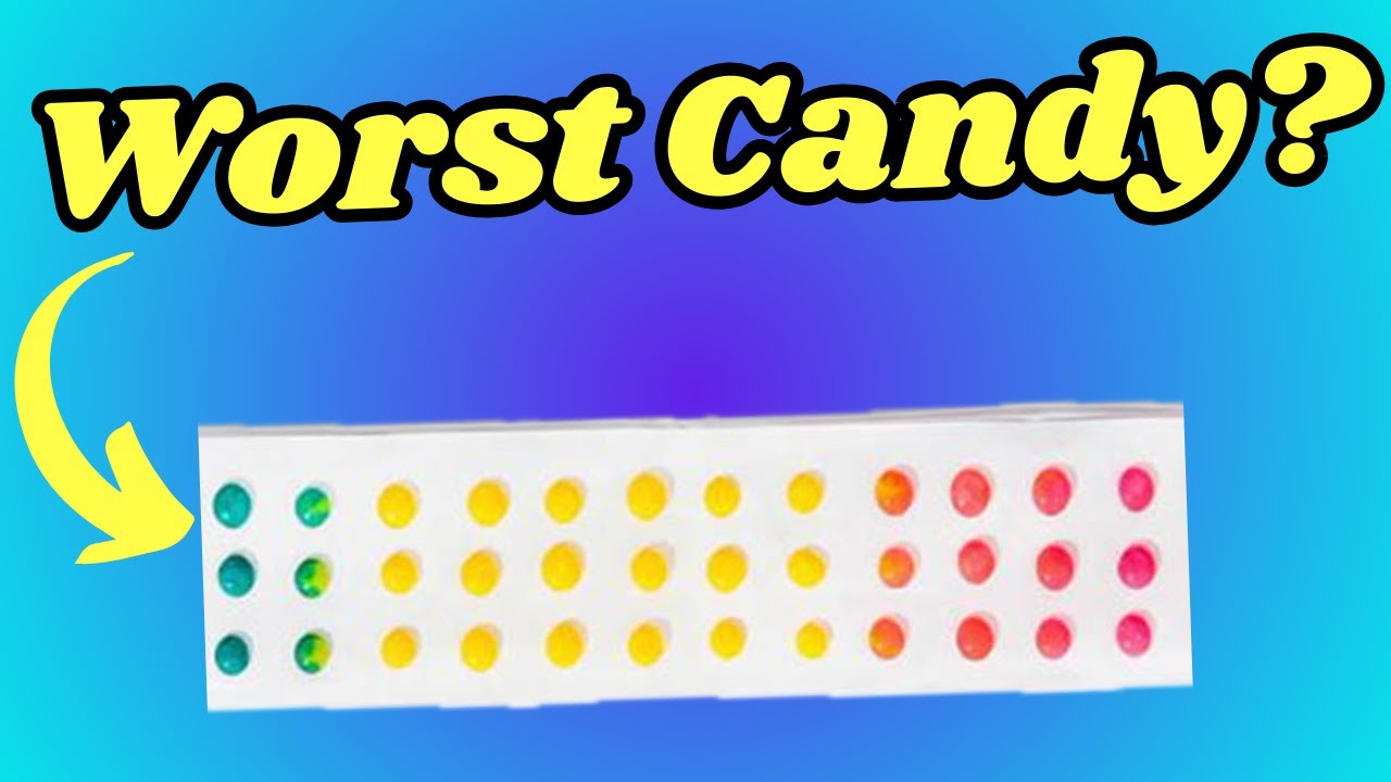 What&rsquo;s the Worst Candy? It Might be Candy Buttons