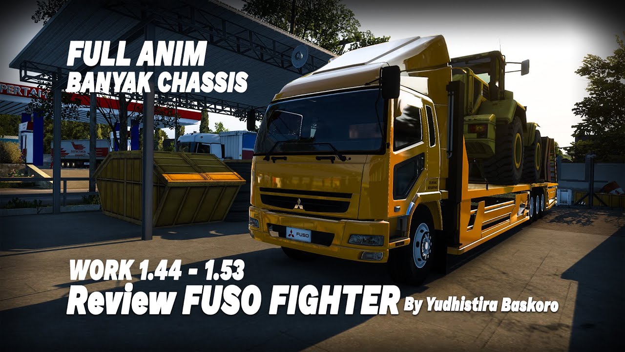 REVIEW FUSO FIGHTER By Yudhistira Baskoro | ETS 2 Indonesia