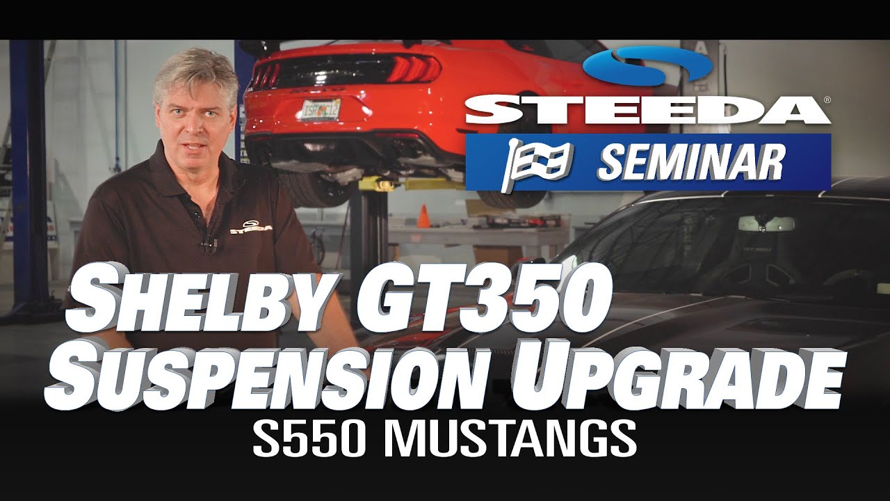 Shelby GT350 Mustang, Steeda Suspension Build Up