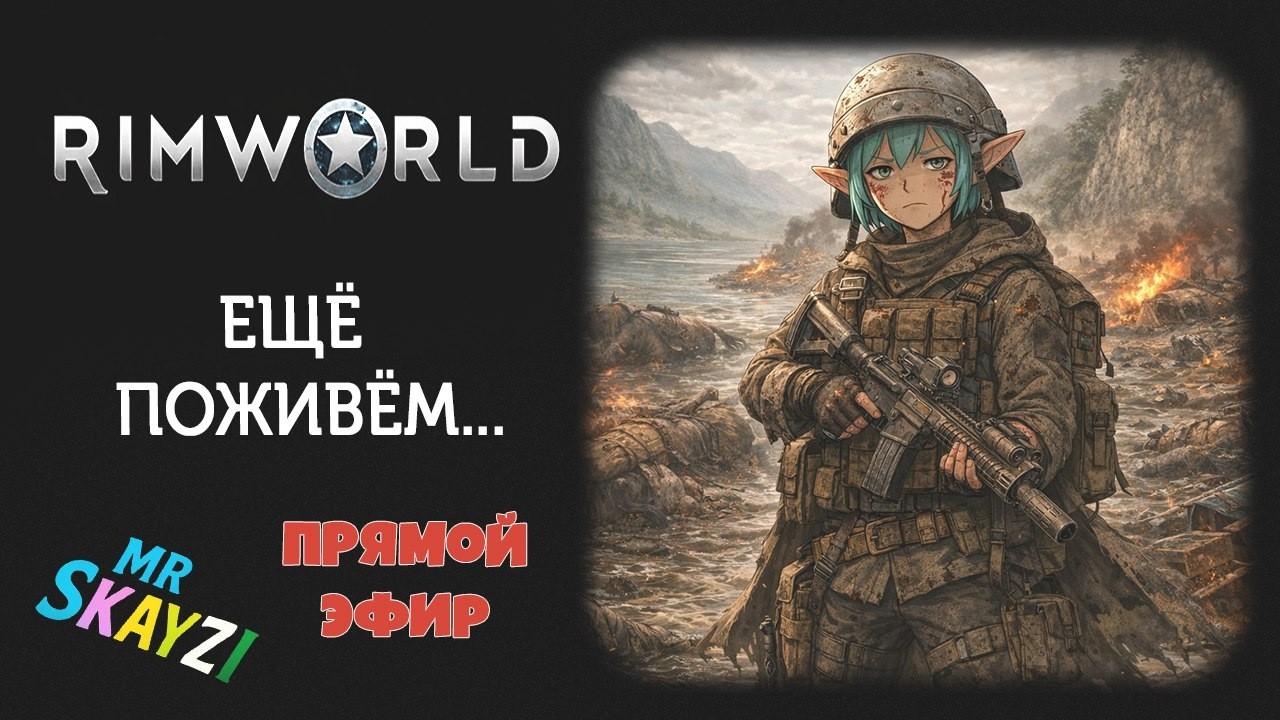 ⚔️ RimWorld 🤖 Разгребаем последствия боя: роботы-помощники и апгрейд бункеров! 🧱
