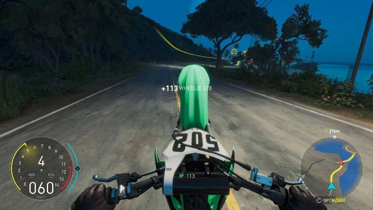 I make it to a volcano in the crew motorfest
