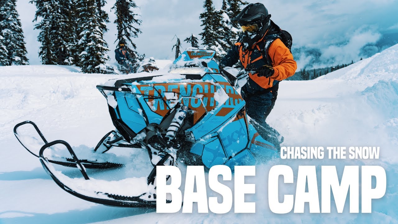 SICAMOUS, CANADA WAS OUR BASECAMP FOR OUR SNOWMOBILE TRIP – TRENCHERS