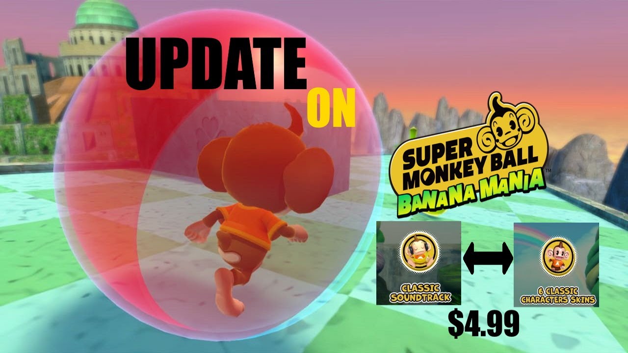 Update on the Original BGM Soundtrack (Super Monkey Ball: Banana Mania)