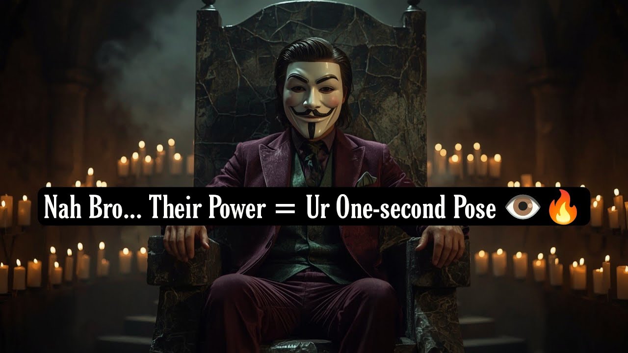 Nah Bro... U DIDN’T JUST END DISRESPECT… U TURNED IT INTO WORSHIP JOKER SPEECH DARK MOTIVATION