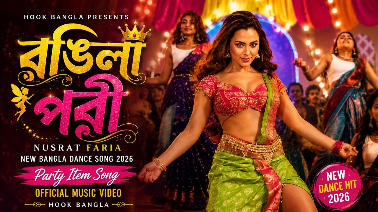 রঙিলা পরী | Nusrat Faria | New Bangla Dance Song 2026 | Party Item Song | Hook Bangla