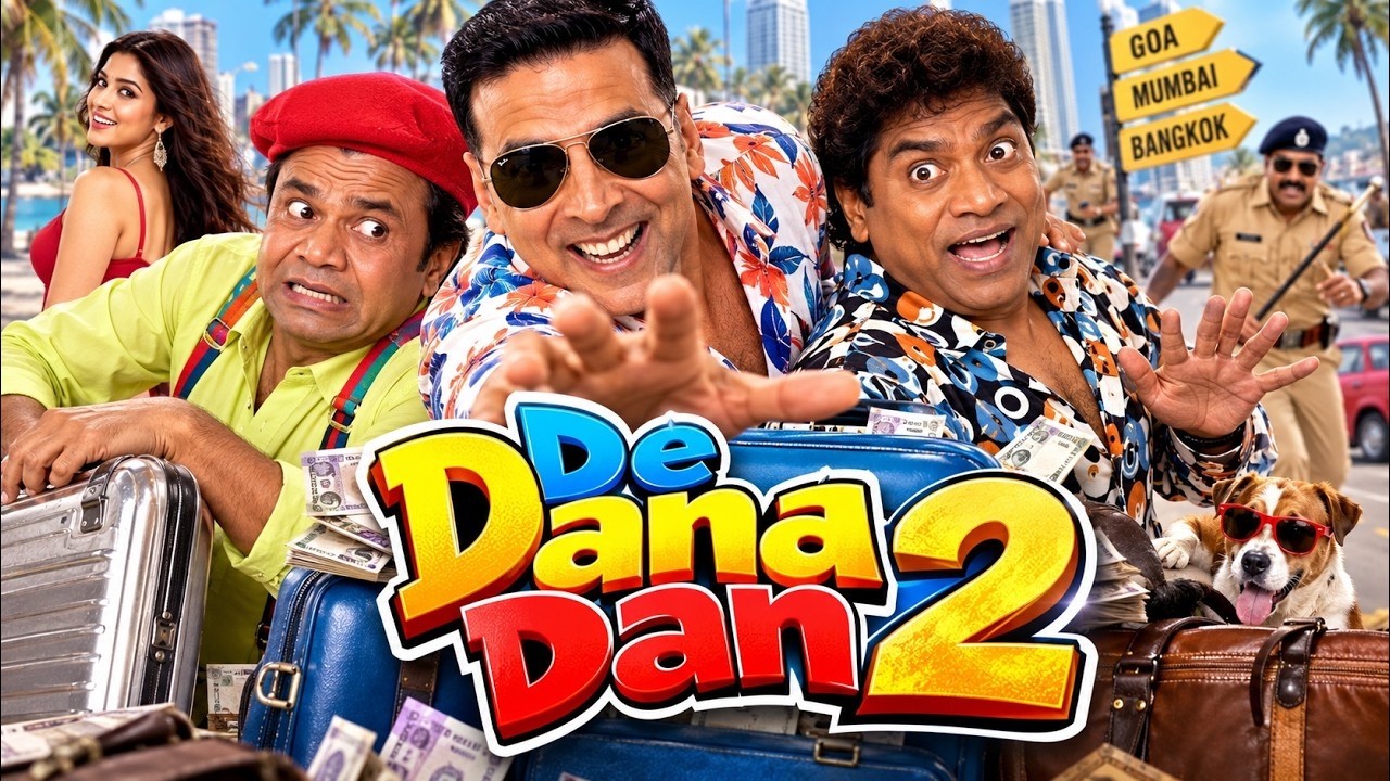 De Dana Dan 2 Full HD Movie Akshay, Rajpal & Johny Lever&rsquo;s Ultimate Comedy Chaos Full Entertainment