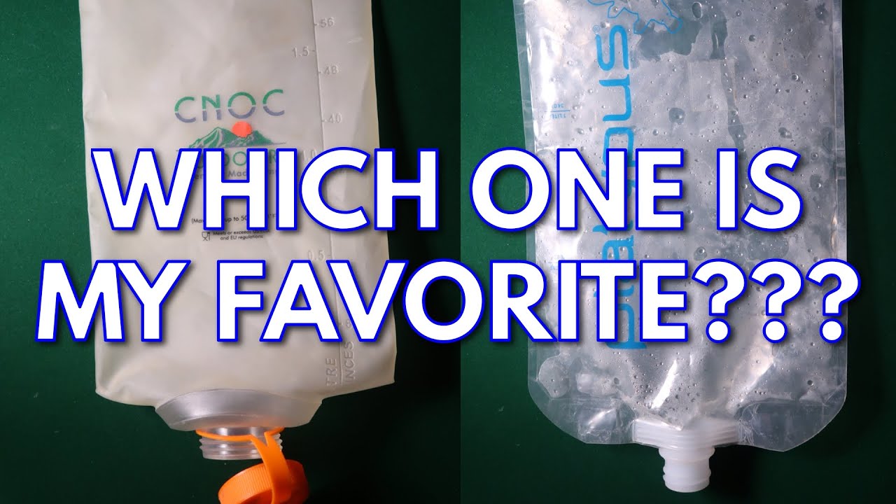 Backpacking water bladder comparison | CNOC vs. Platypus - WHO WINS???