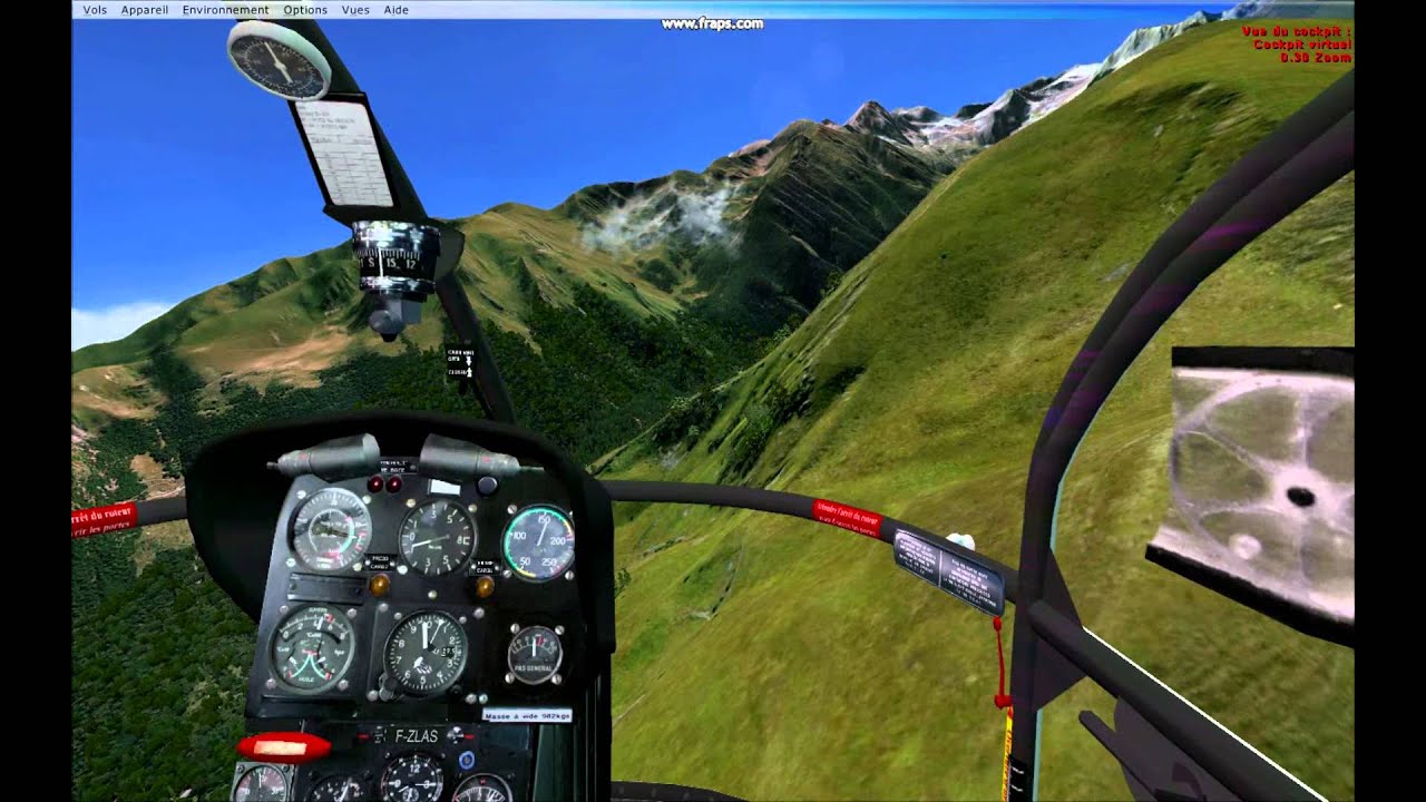 Alouette 2 fsx séquence de démarrage