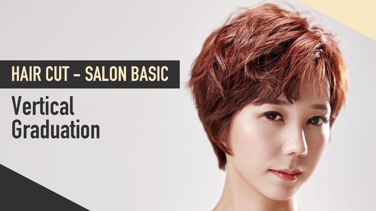 [Eng_Sub] How To Vertical Graduation Cut Tutorial_버티컬 그레쥬에이션 헤어컷&스타일