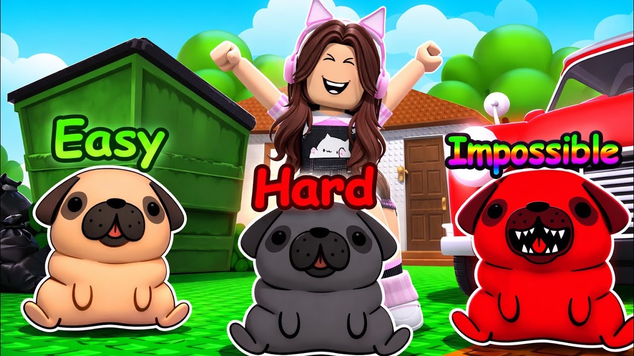 PRECISO ENCONTRAR TODOS OS PUGS ESCONDIDOS NO ROBLOX (Roblox Find the Pugs)
