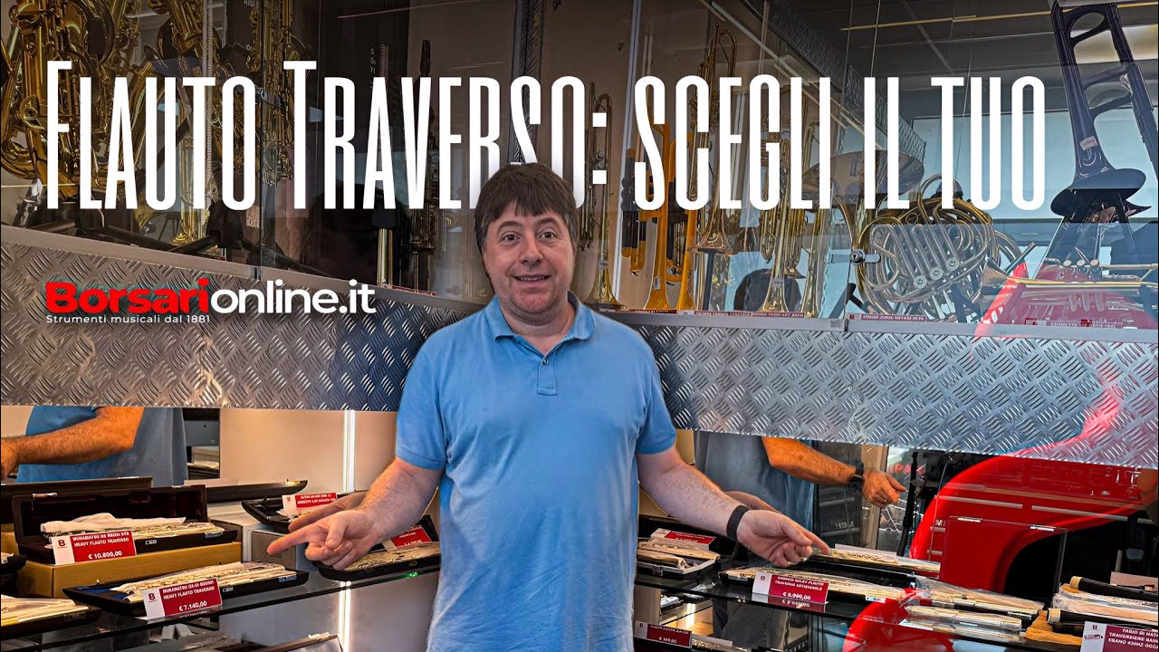I nostri flauti traversi, vasto assortimento nuovi e usati garantiti a cura di borsarionline.it