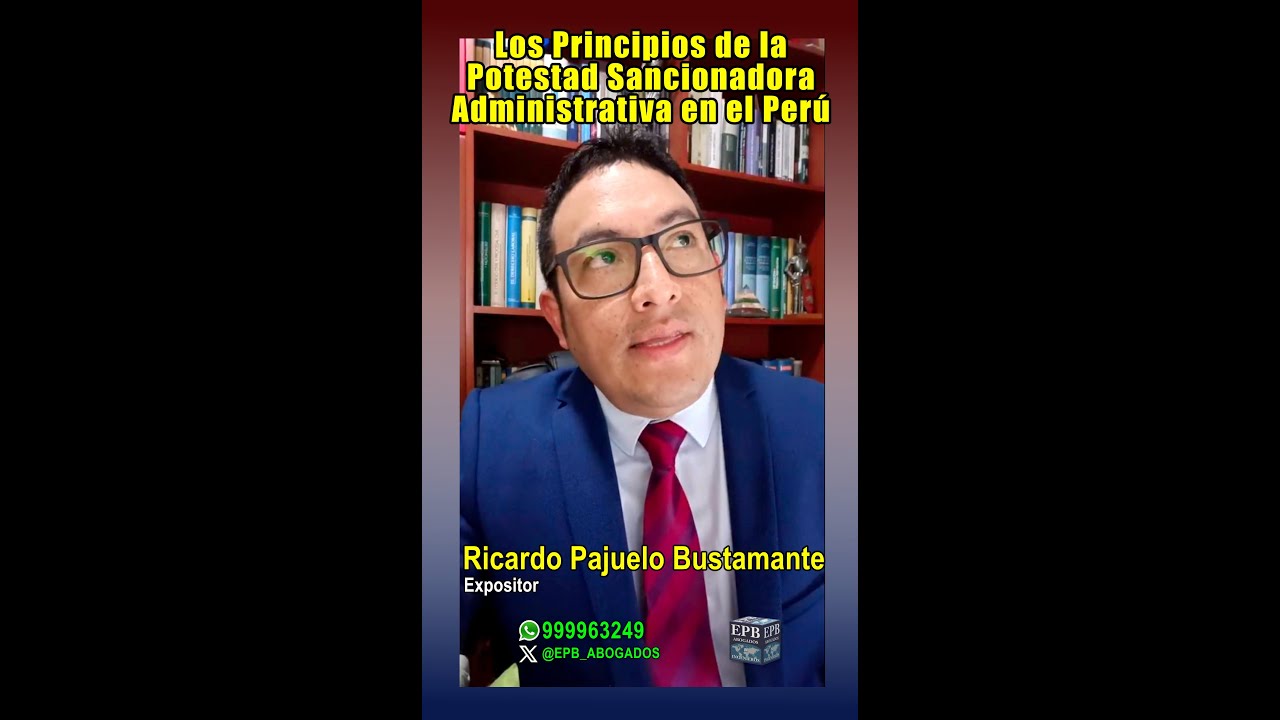Los Principios de la Potestad Sancionadora Administrativa en el Perú, por Ricardo Pajuelo Bustamante