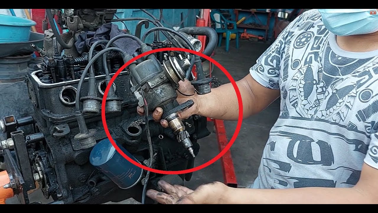 ⏲️Puesta a tiempo de ignición con distribuidor de piñón Toyota