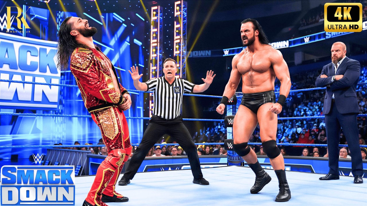 Seth Rollins vs Drew McIntyre • WWE SmackDown • February 12, 2026 👊 #sethrollins #drewmcintyre