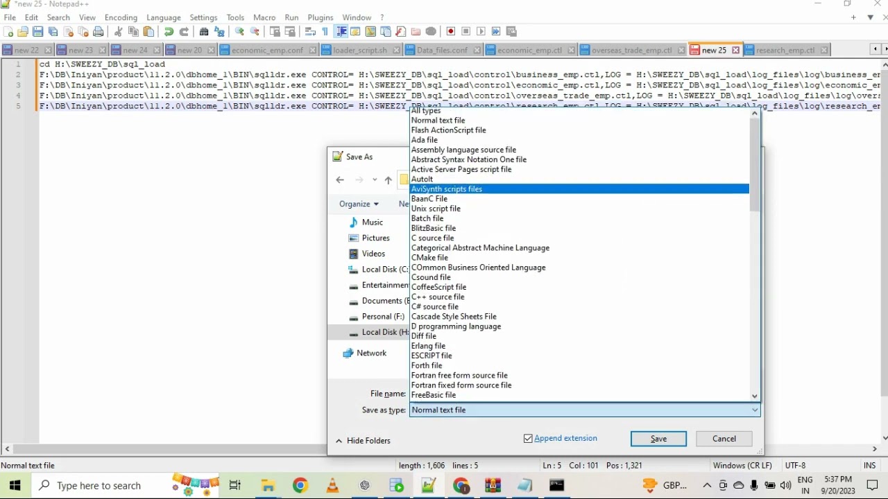 #2 How to load the multiple file in Database using SQL loader