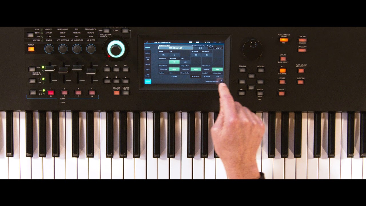 Synth Tips | Importing a MIDI file to be used as User Audition | MODX/MONTAGE