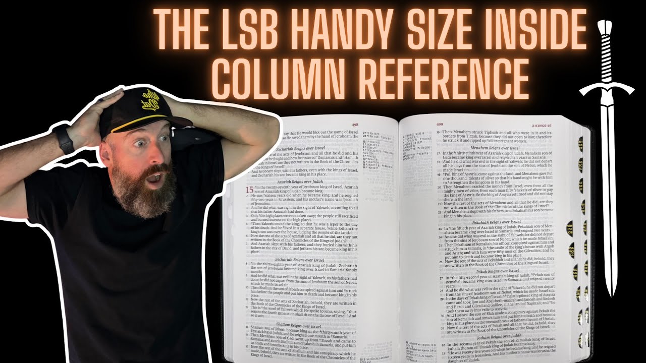 The Legacy Standard Bible Handy Size Inside Column Reference