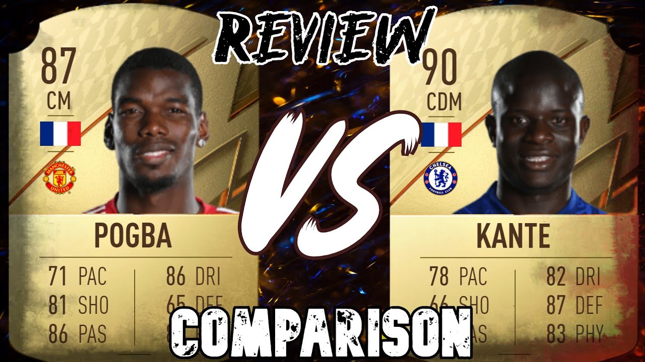 KANTE 90 VS POGBA 87 | FIFA 22 PLAYER REVIEW | FIFA 22 ULTIMATE TEAM