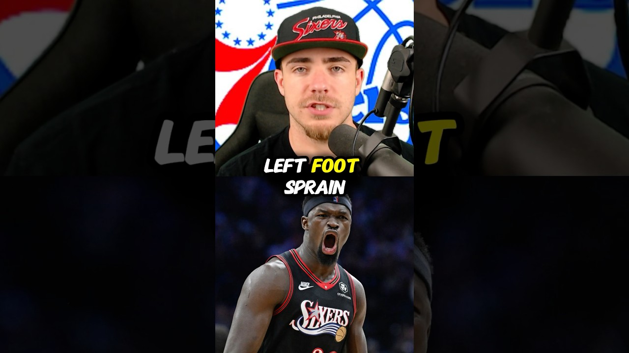 SIXERS BREAKING NEWS 🚨Adem Bona Left Foot Sprain Instant REACTION #76ers #Sixers #NBA