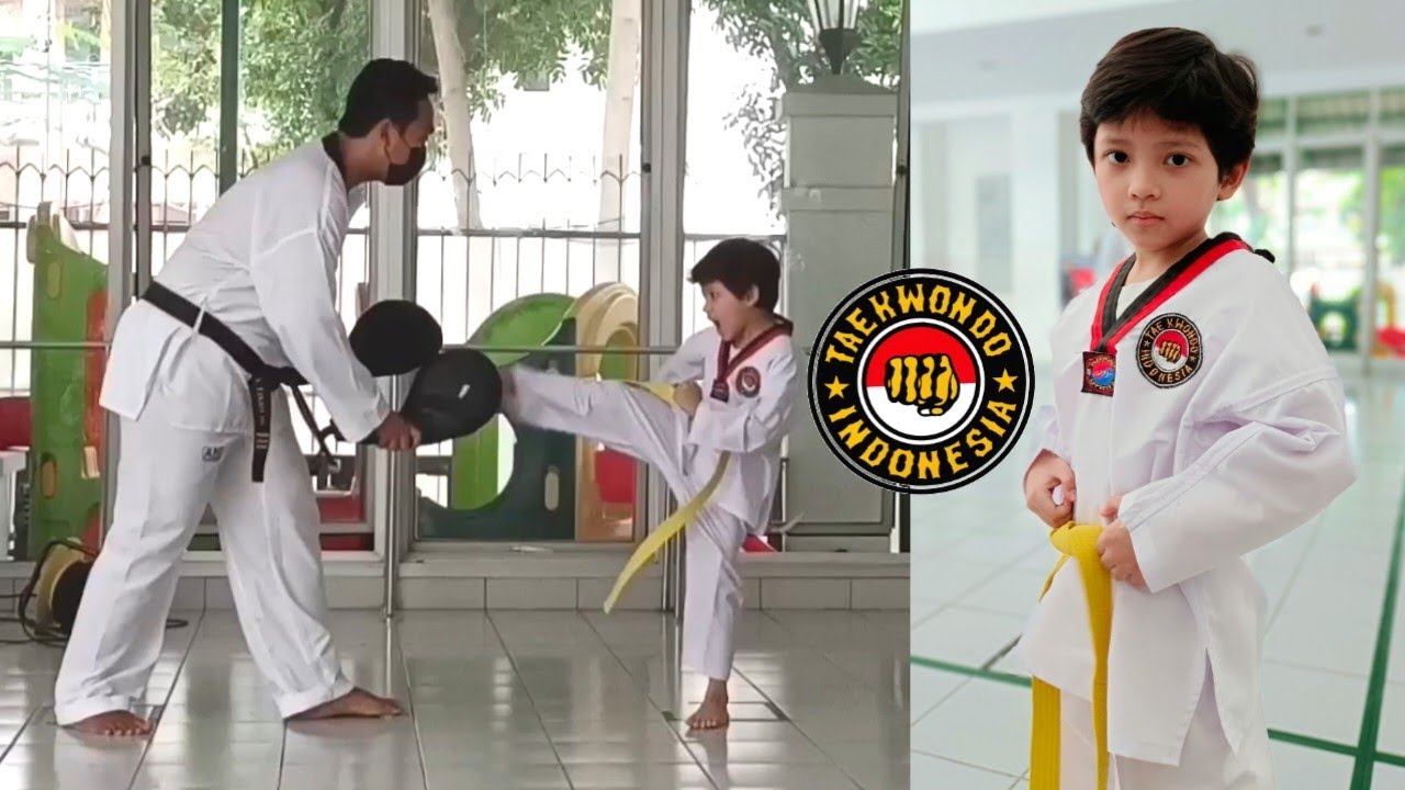 Speed Kicking Taekwondo on Target | Kids Taekwondo
