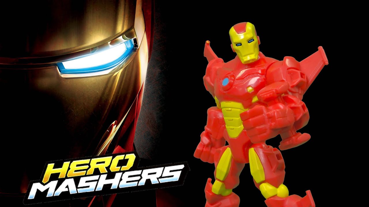 Marvel Super Hero Mashers Iron Man from Hasbro