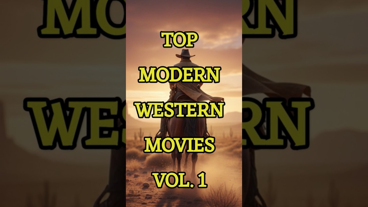 Top Modern Western Movies Vol. 1