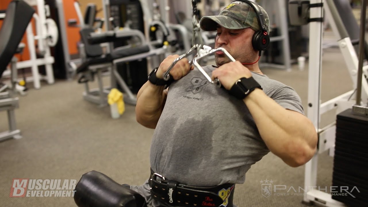 IFBB Pro Guy Cisternino Trains Back 10 Weeks out from the 2014 NY Pro