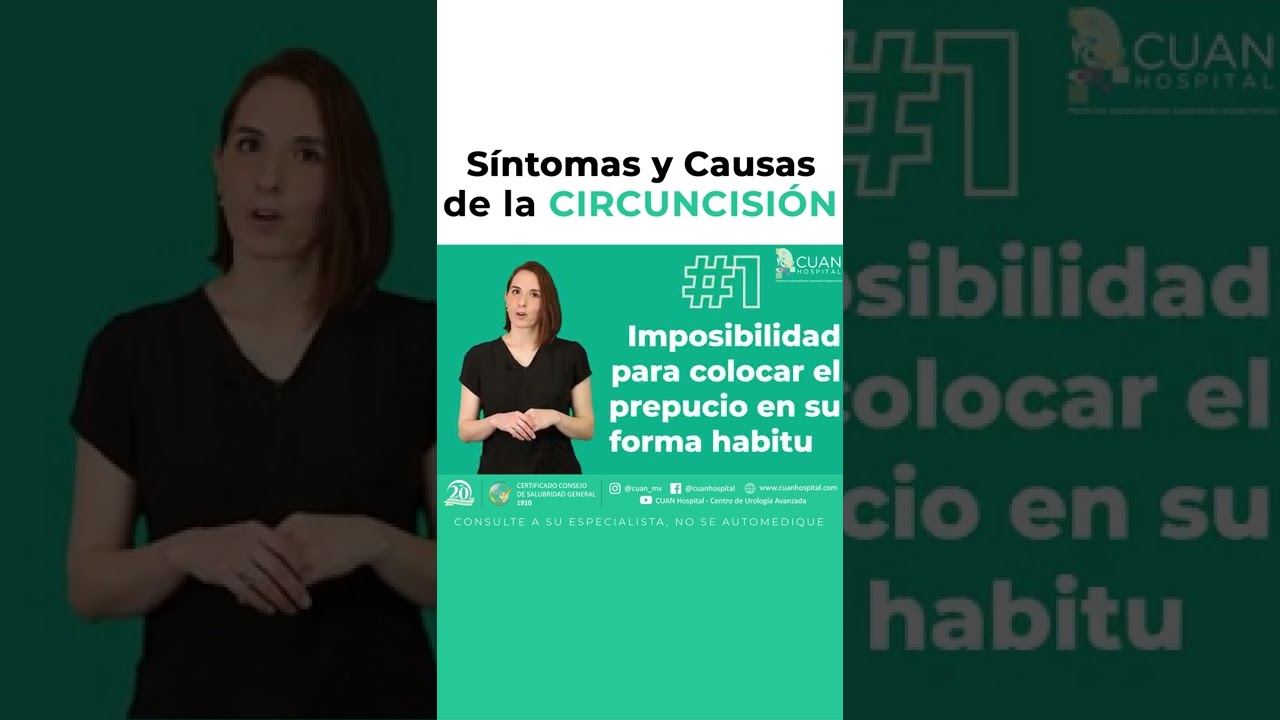 S&iacute;ntomas y causas de la circuncisi&oacute;n #shorts