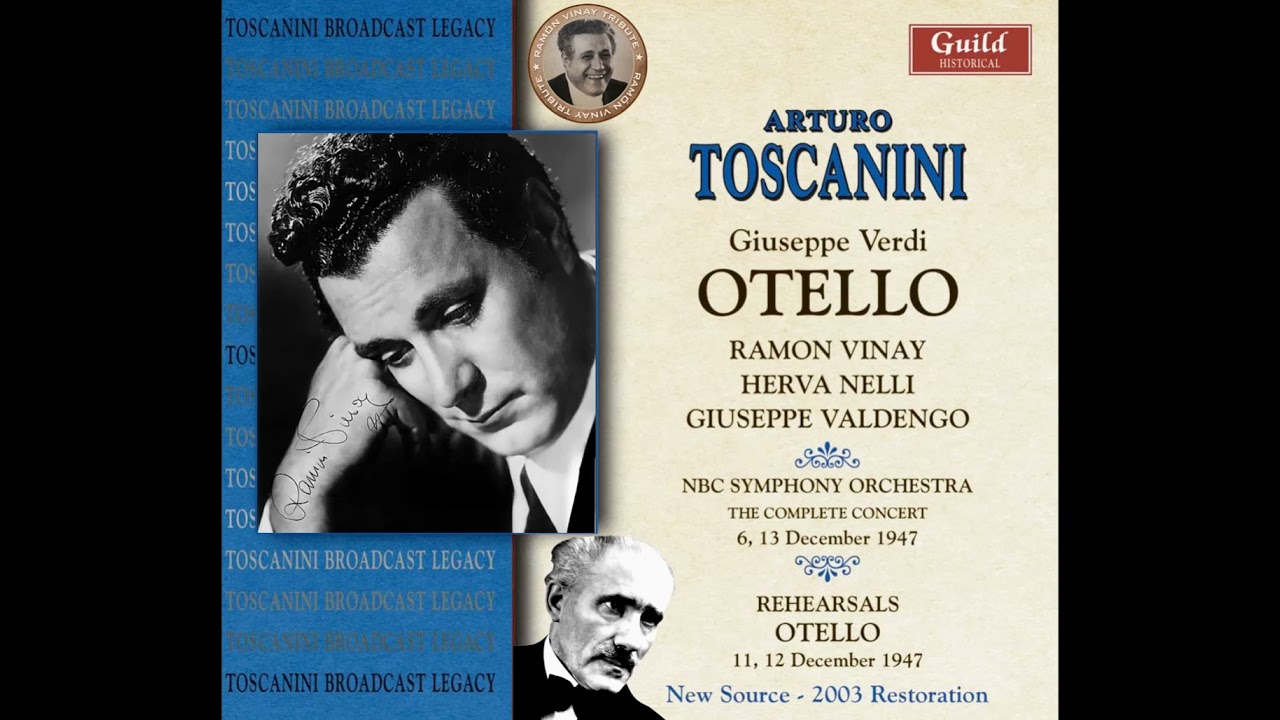 R. Vinay & H. Nelli - Già nella notte densa (Otello) NBC Broadcast, 1947