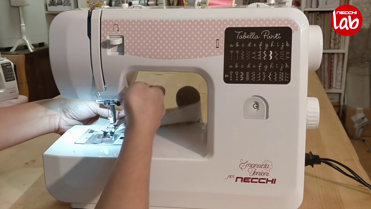 Tutorial CUCITO CREATIVO Necchi | ALBERELLI RICAMATI con Emanuela Tonioni