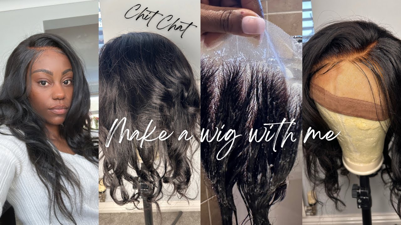 MAKE A WIG WITH ME | Cozy weekend + Chit Chat Story time | Hair Motivation | How I create a Wig
