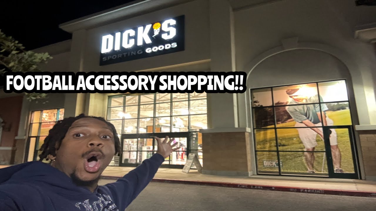 We're Back!! Football Accessory Shopping At Dick's Sporting Goods (Playoff Edition)