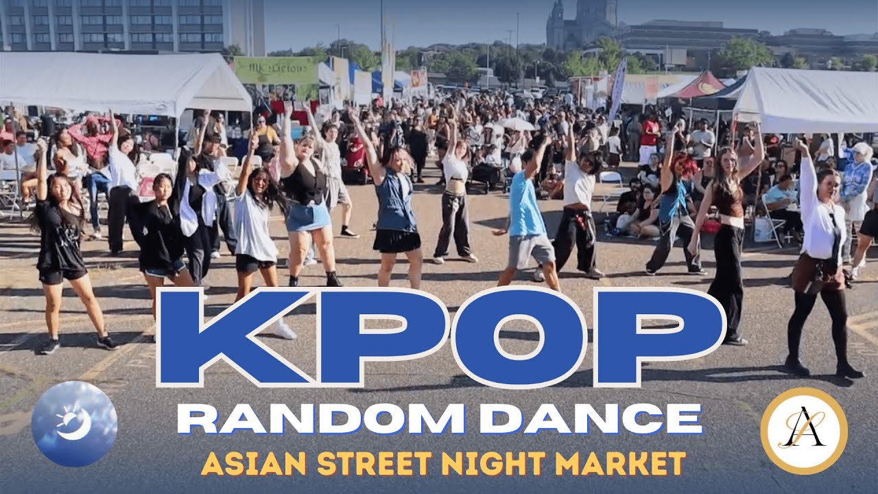 [KPOP IN PUBLIC] ASIAN STREET NIGHT MARKET DAY 1 RANDOM PLAY DANCE | USA