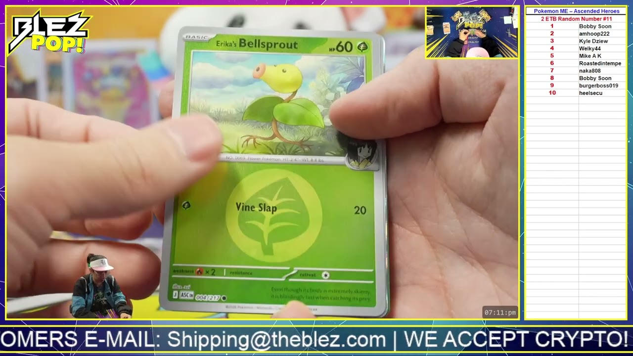 Pokemon Mega Evolution Ascended Heroes 2 ETB Break Random Number #11
