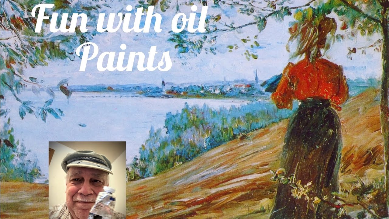 Fun with oil paints ￼