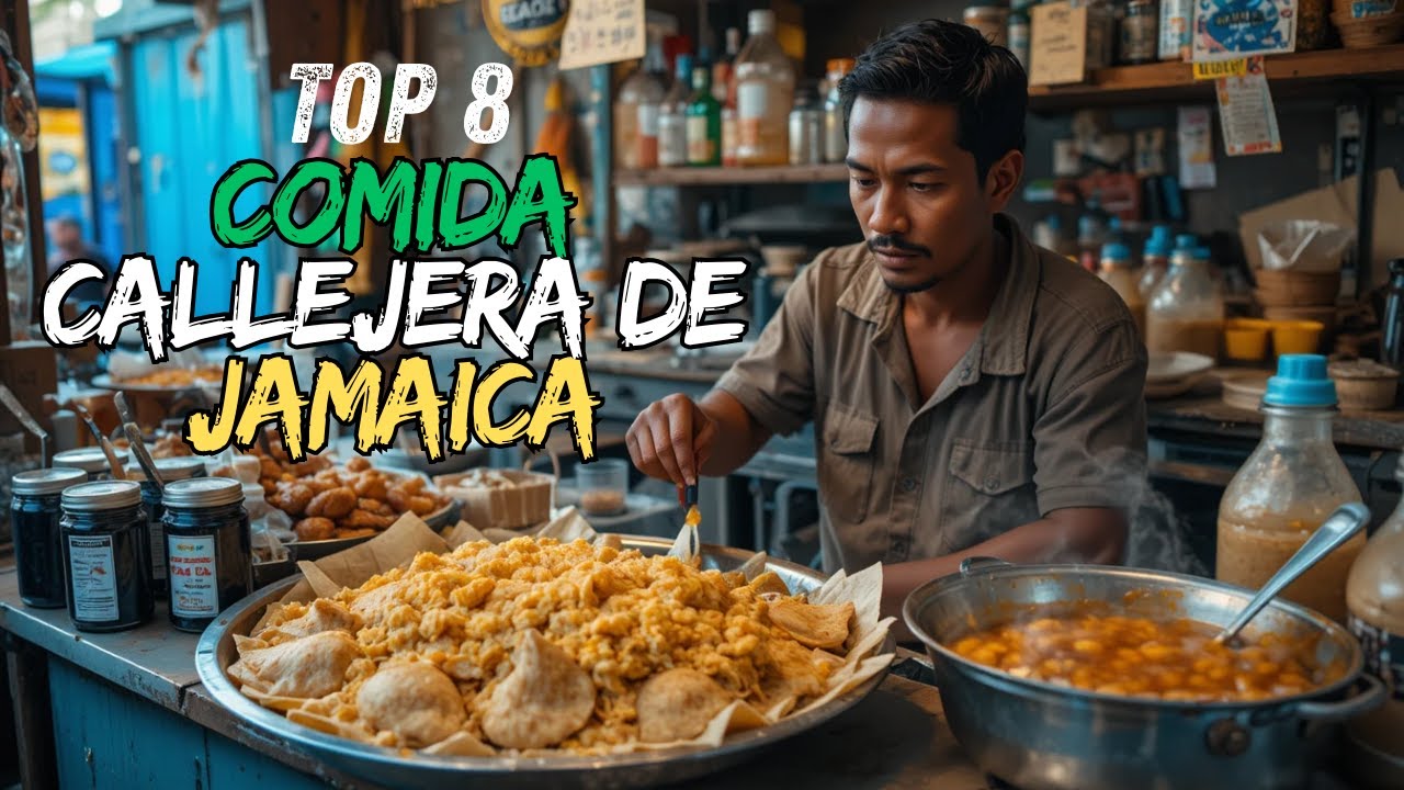 Probamos la comida callejera de JAMAICA… ¡y esto fue lo más INSANO!